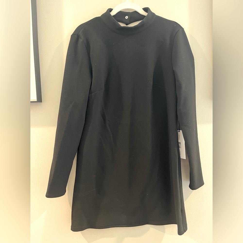 Black dress from Futur Collective with great back cutout